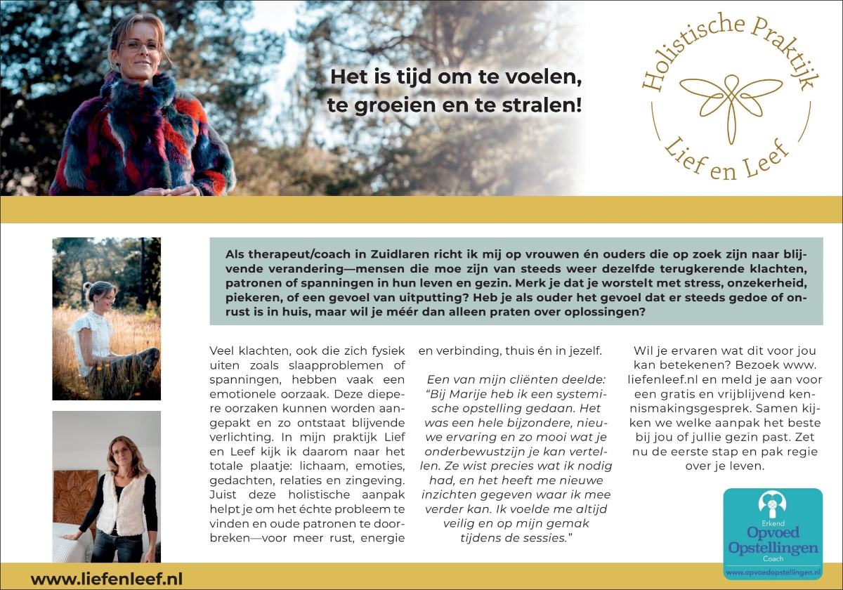 krant van tynaarlo artikel lichaamsgerichte therapie